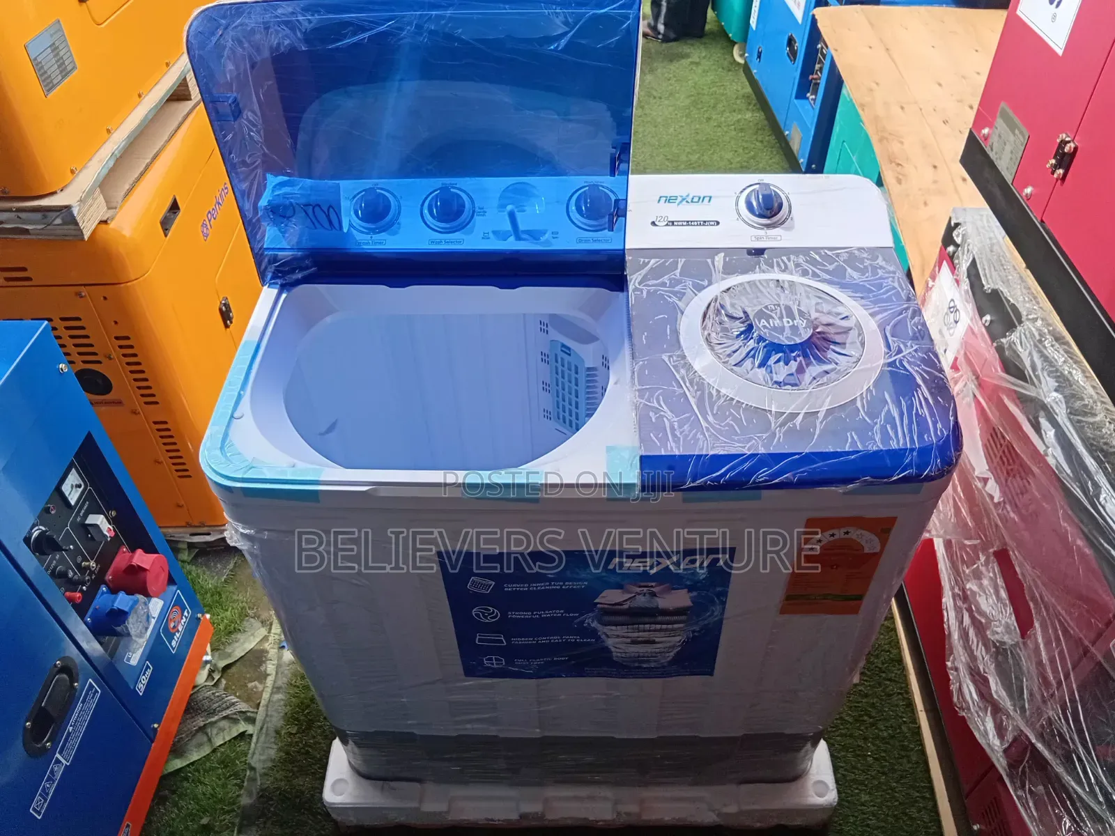 Nexon 12KG Washing Machine – Efficient Wash With Powerful 12KG