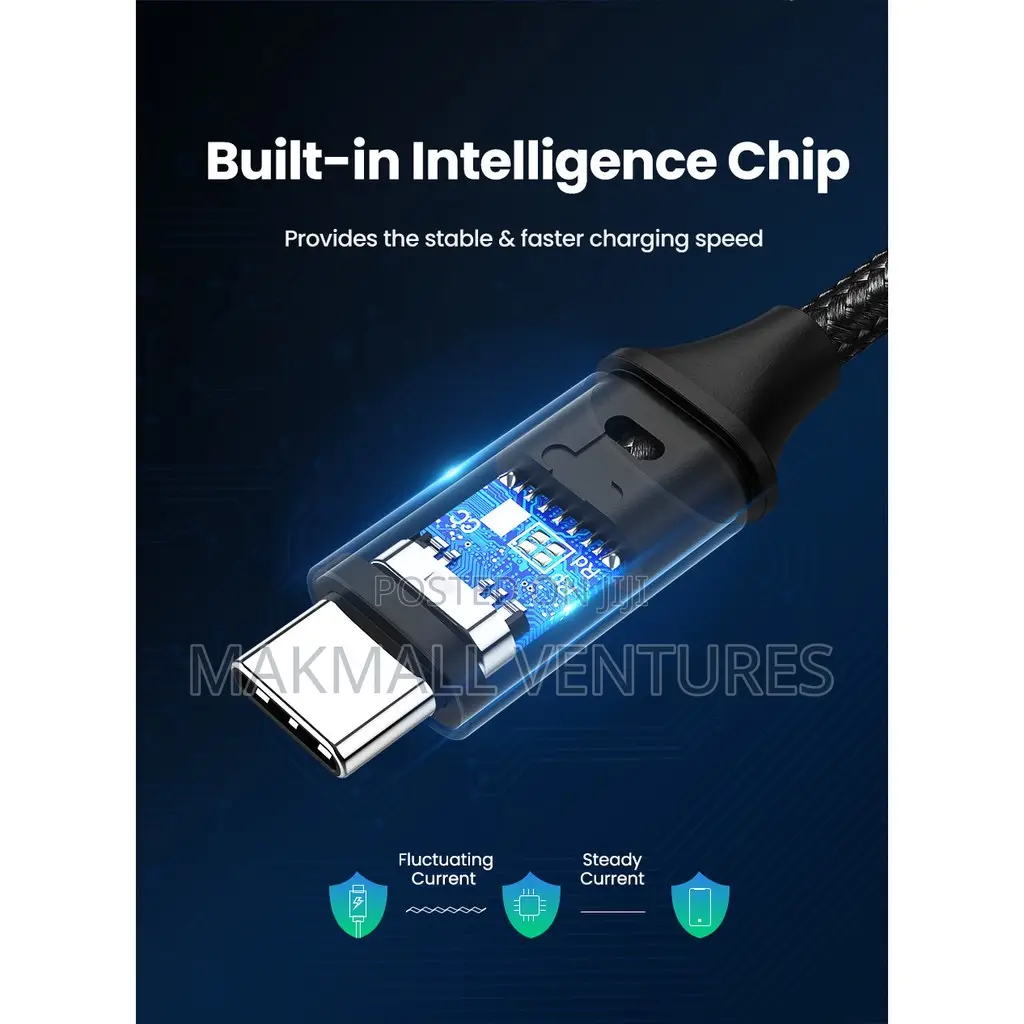 UGREEN 1.5m USB-C to USB-C 60WPD Fast Charger