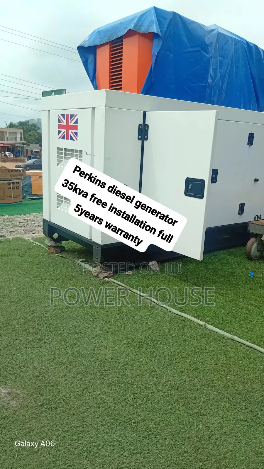 Tasks Premium Silent Perkins Generator – Excellent Fuel Efficiency