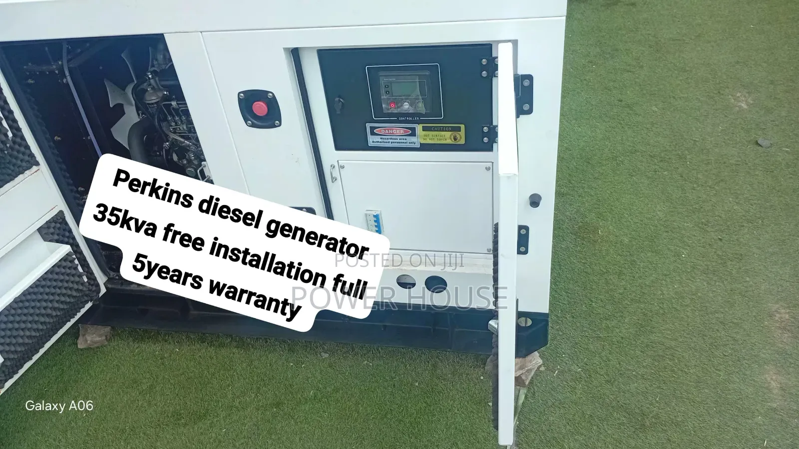 Operation Silent Perkins Diesel Generator – Perfect for Businesses