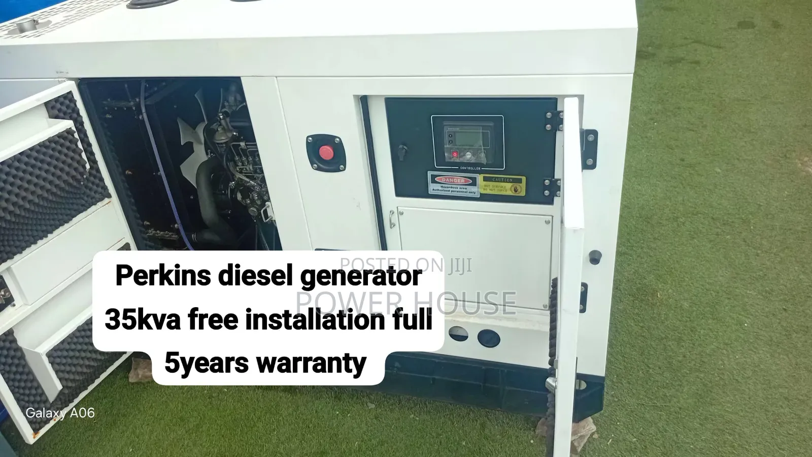 Operation Silent Perkins Diesel Generator – Perfect for Businesses