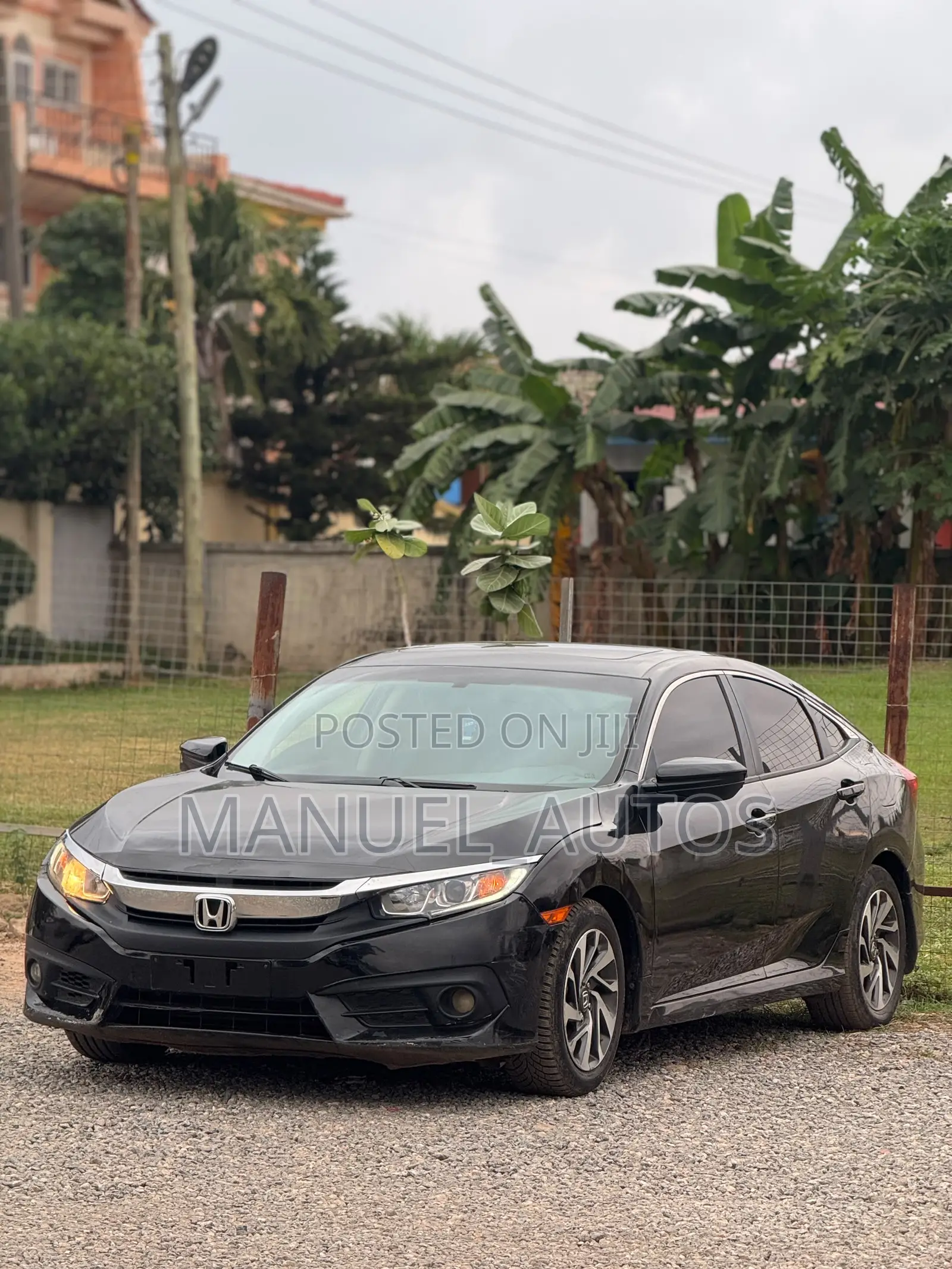 Honda Civic EX 4dr Sedan (2.0L 4cyl) 2017 Black