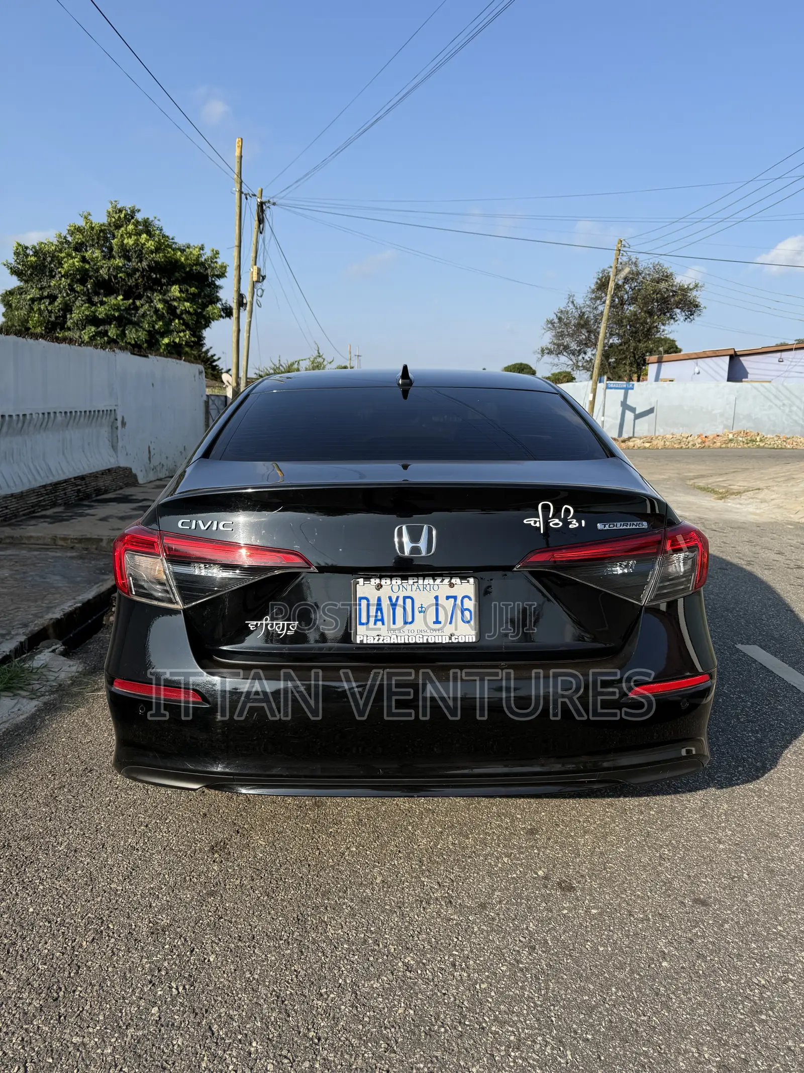 Honda Civic Touring CVT 2023 Black