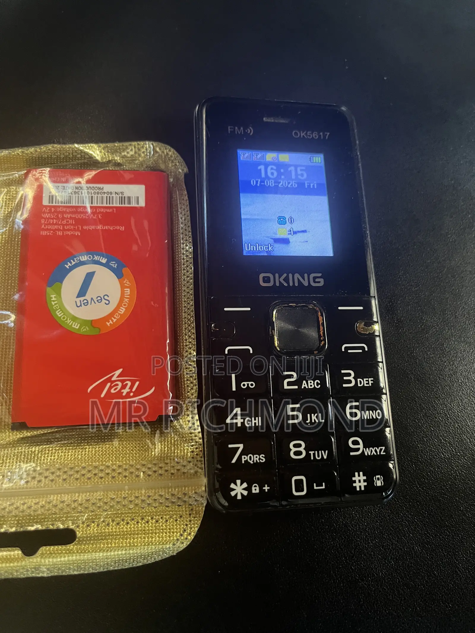 New Mobile Phone Black