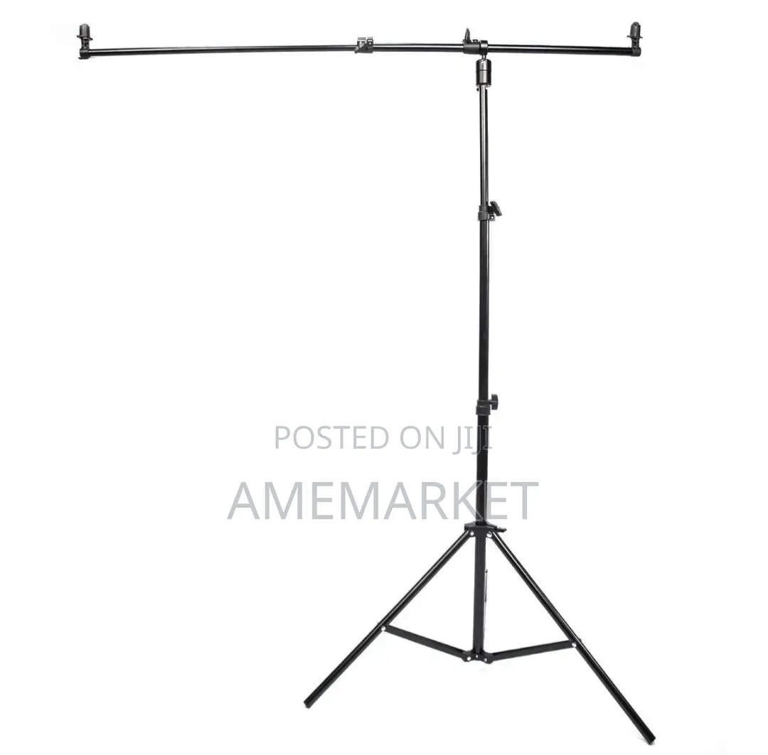 Photography Reflector Holder Stand With Adjustable Crossbar Bracket