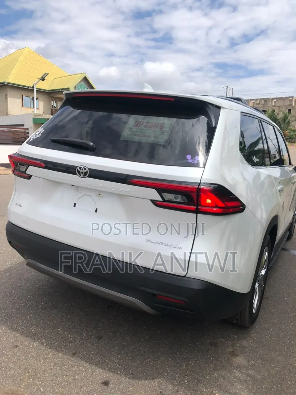 Toyota Grand Highlander Platinum AWD 2024 White