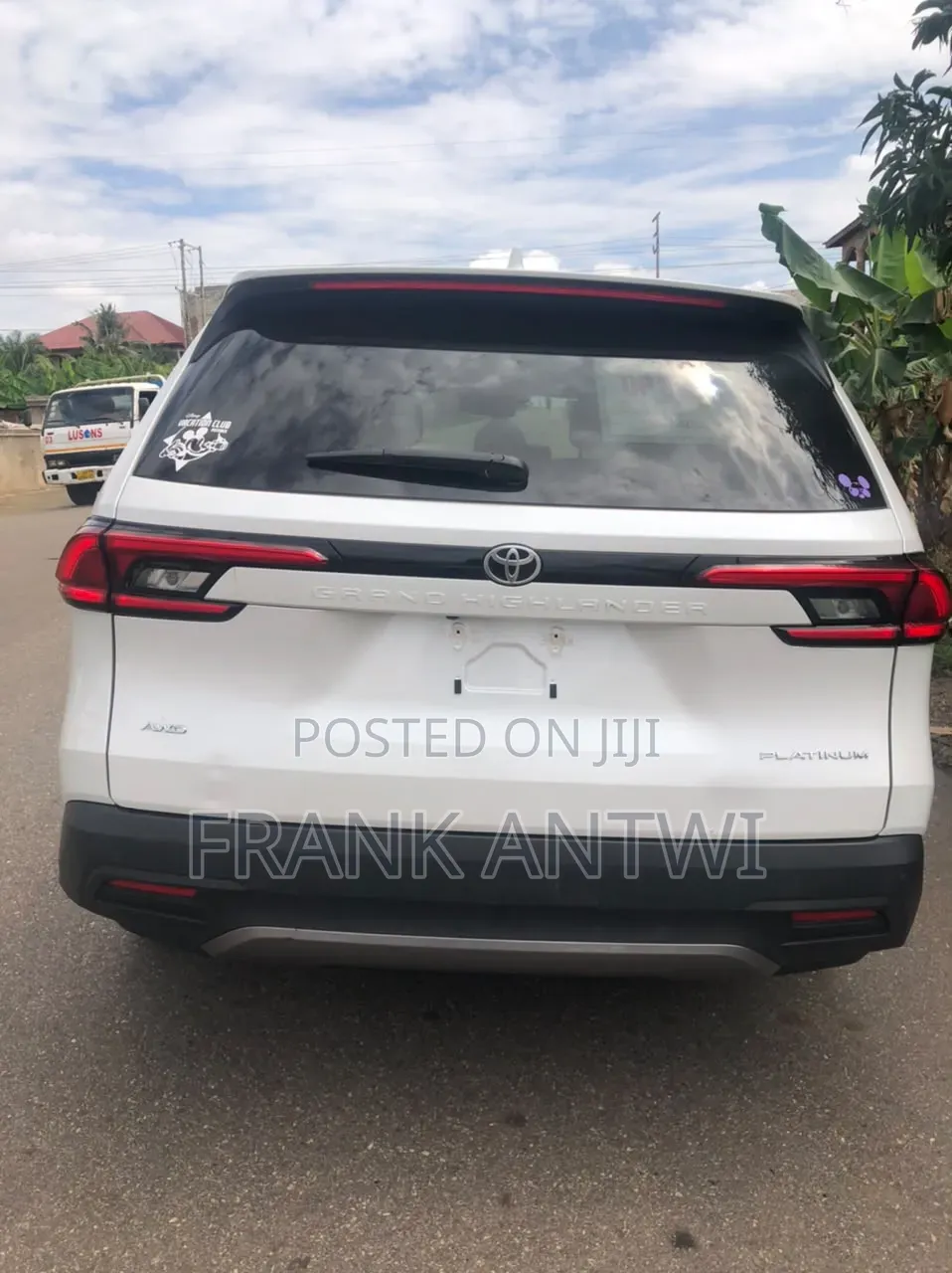 Toyota Grand Highlander Platinum AWD 2024 White