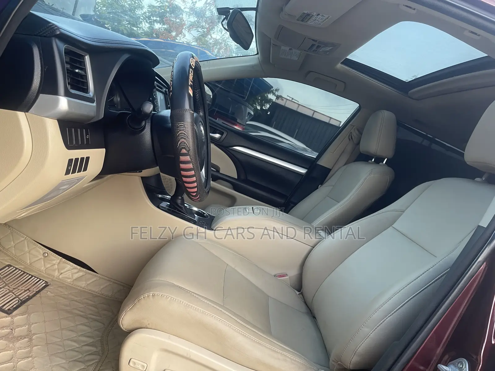 Toyota Highlander LE 4x2 (2.7L 4cyl 6A) 2016 Red