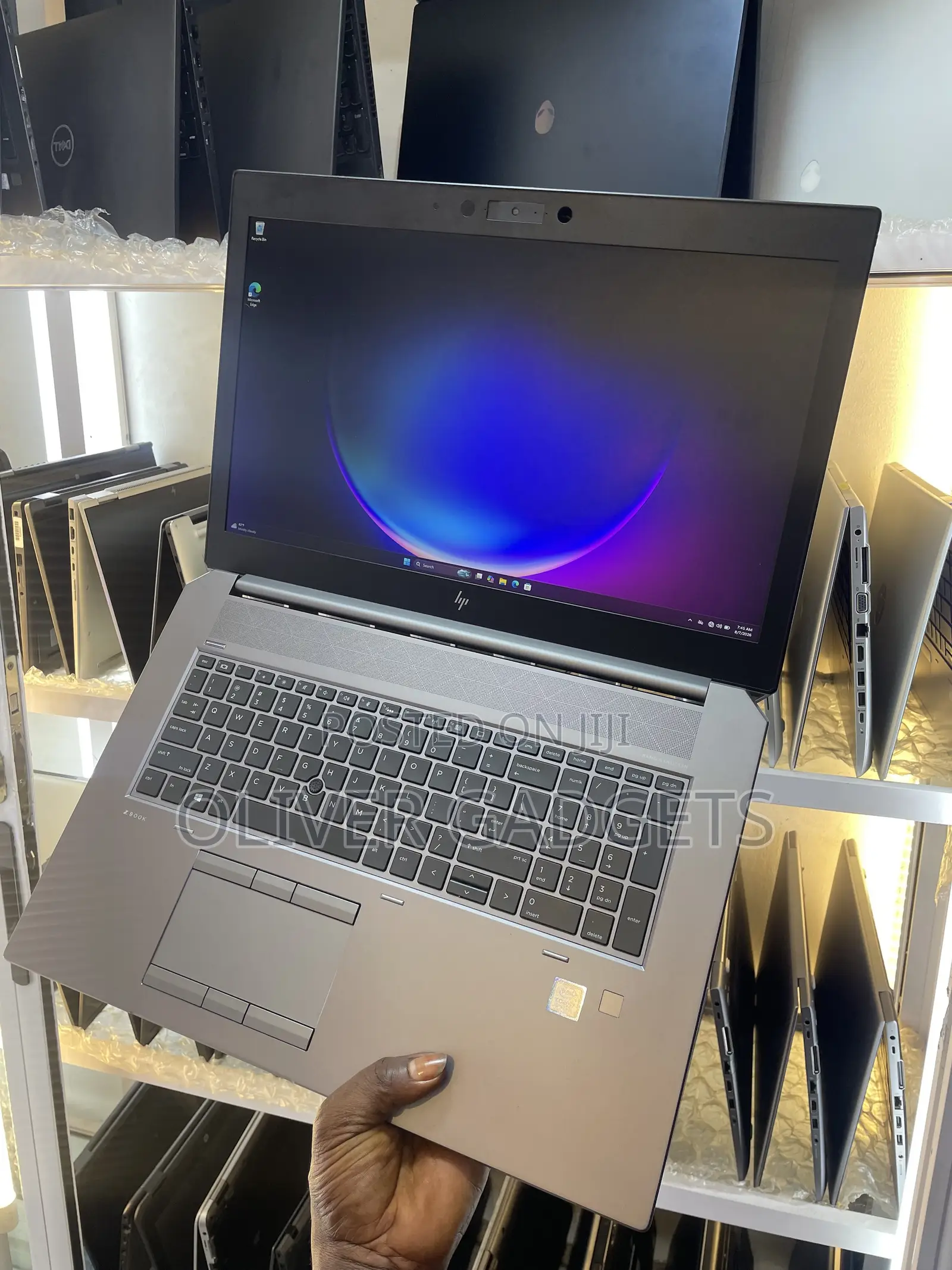 Laptop HP ZBook 17 G6 16GB Intel Core i7 SSD 512GB