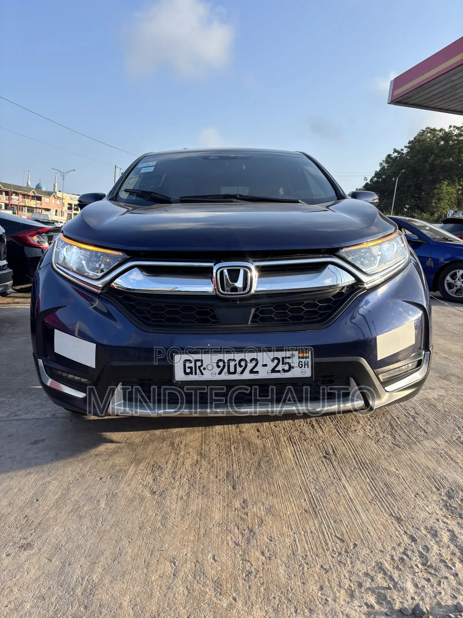 Honda CR-V EX-L 4dr SUV AWD (1.5L 4cyl CVT) 2017 Blue