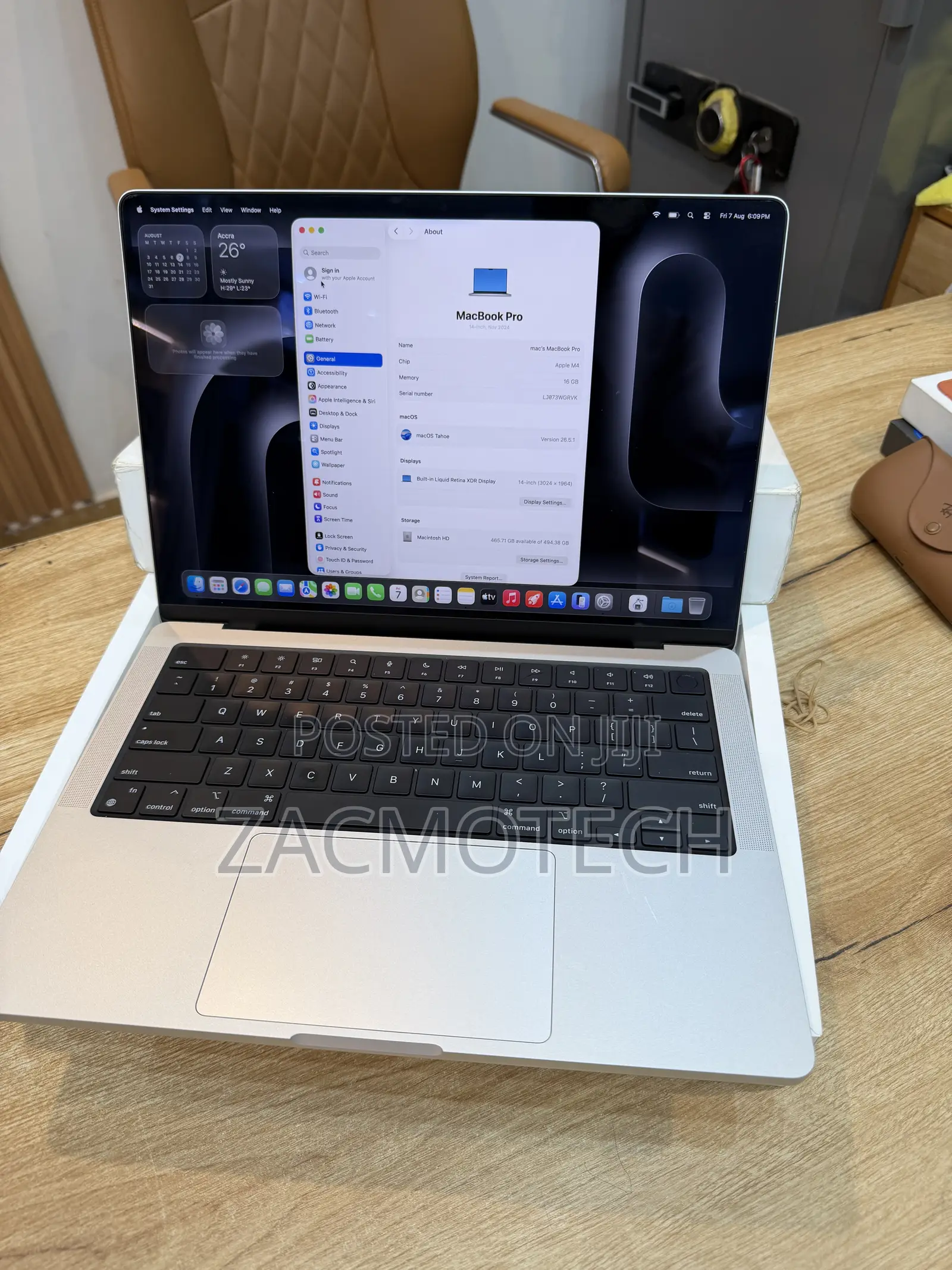 Laptop Apple MacBook Pro 2024 M4 16GB Apple M4 SSD 512GB