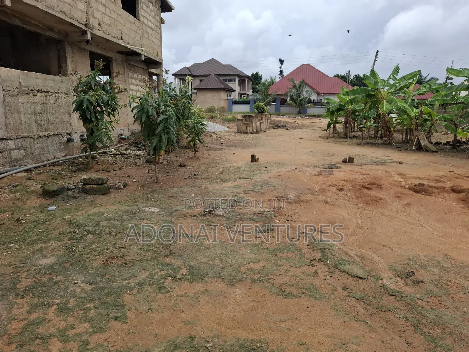 Half Plot of Land for Sale in Sokoban Kwaso