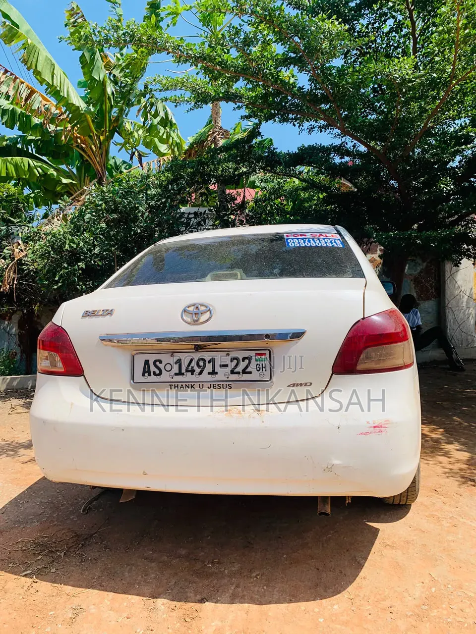 Toyota Belta 2010 White