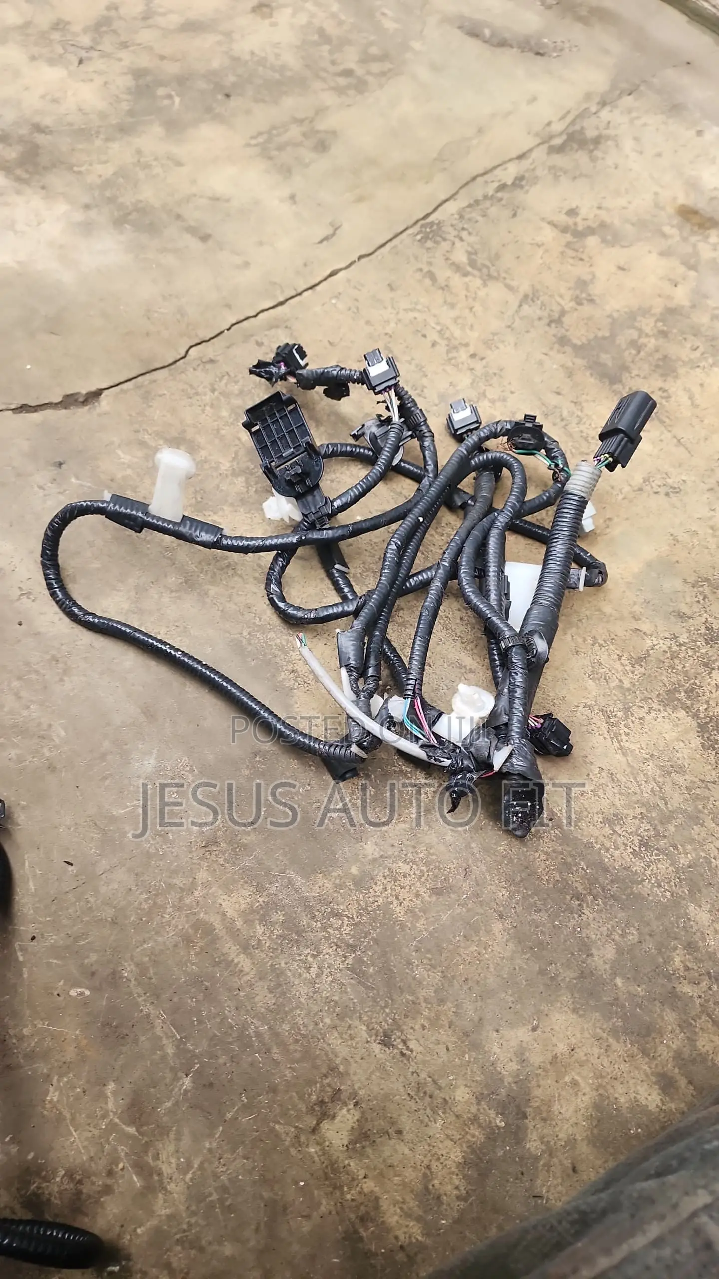 Highlander 2021-2023 Front Bumper Parking Sensors System Wire Harness