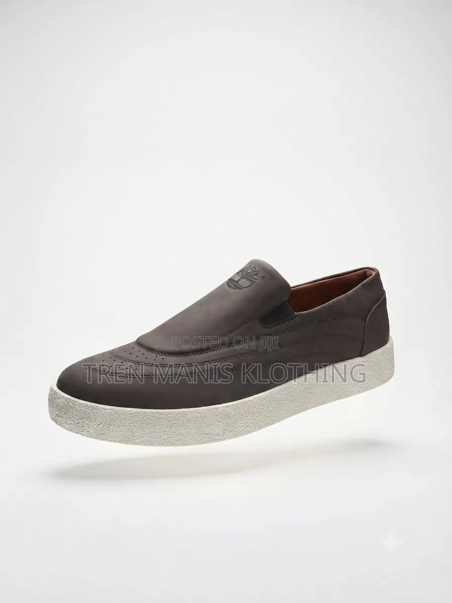 Timberland Coffe Brown/White Shoe