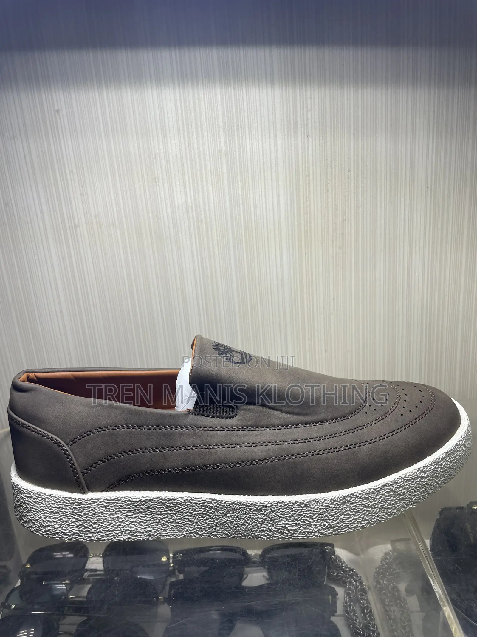 Timberland Coffe Brown/White Shoe