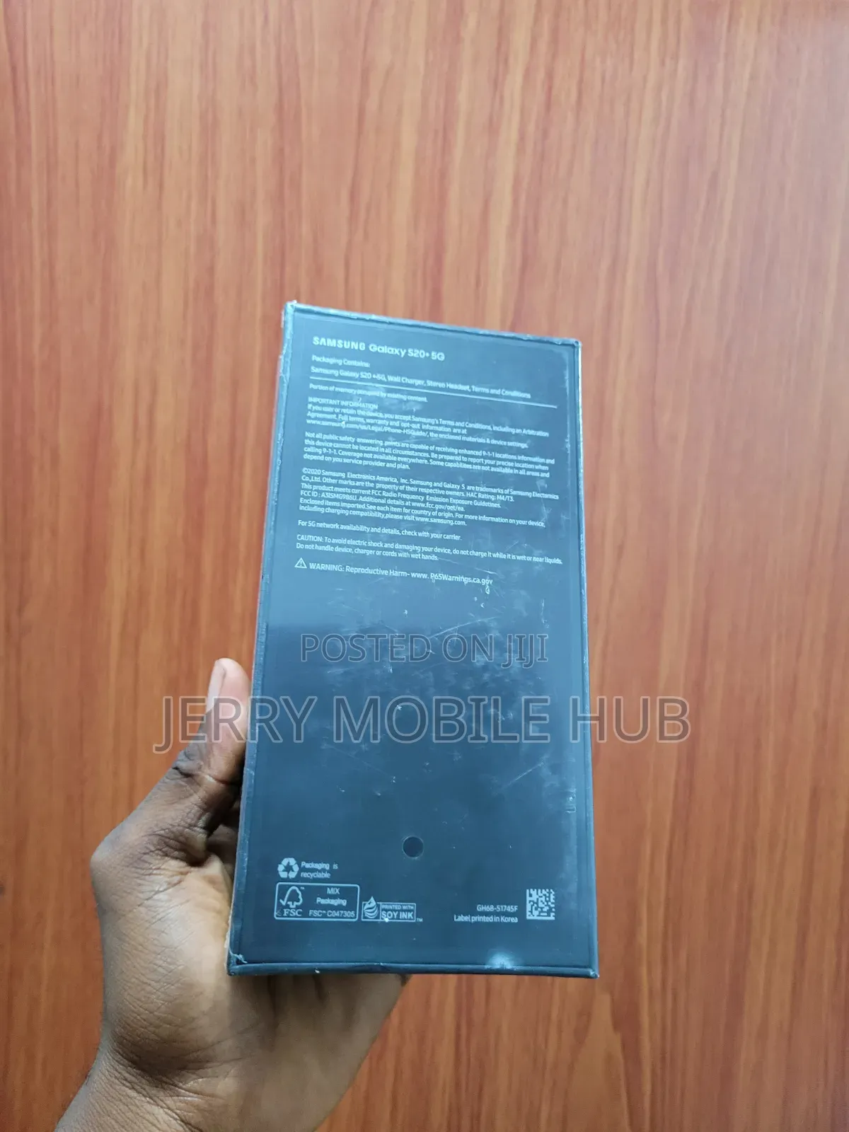 New Samsung Galaxy S20+ 5G 256 GB Black