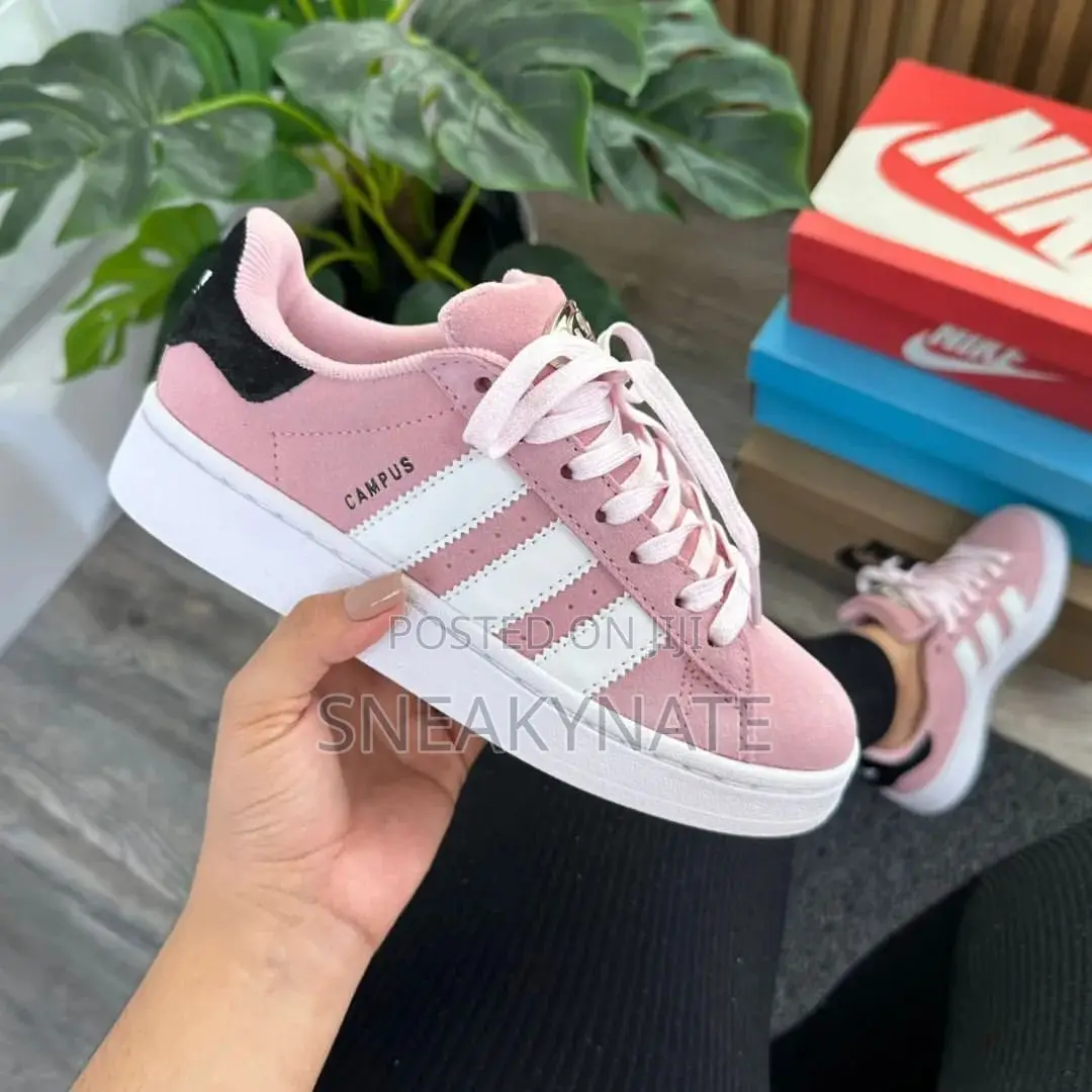 Pink Adidas Campus Unisex Sneaker