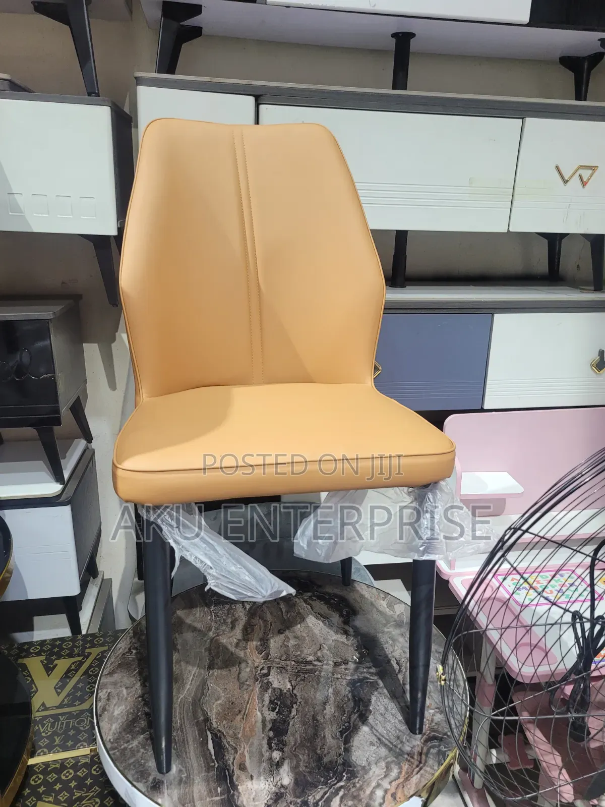 Dinning, Restaurant, Hotel Chairs Brown Leather Luxury