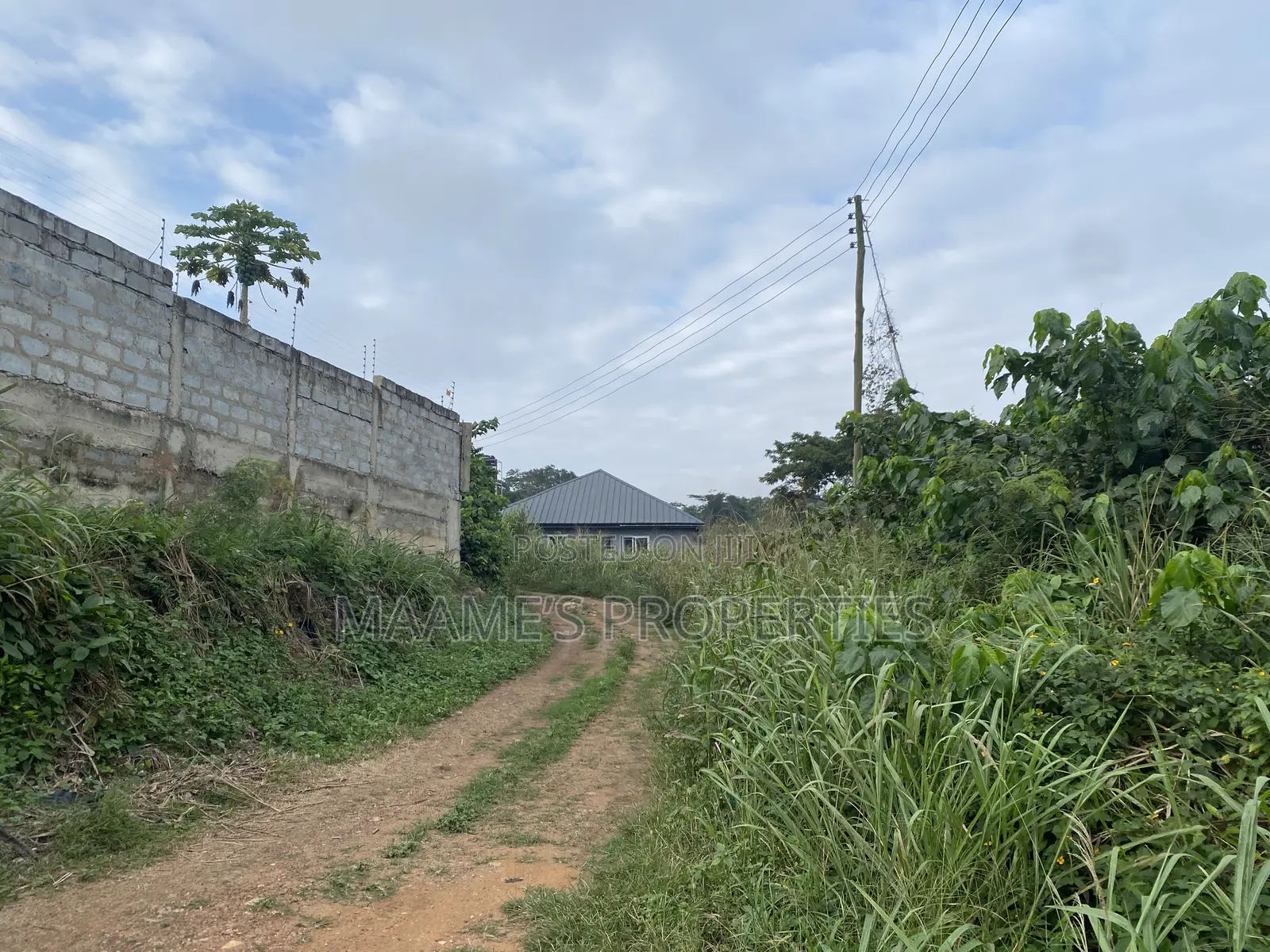2 Plots of Land at Aburi Ahwerease, Per Plot Is 