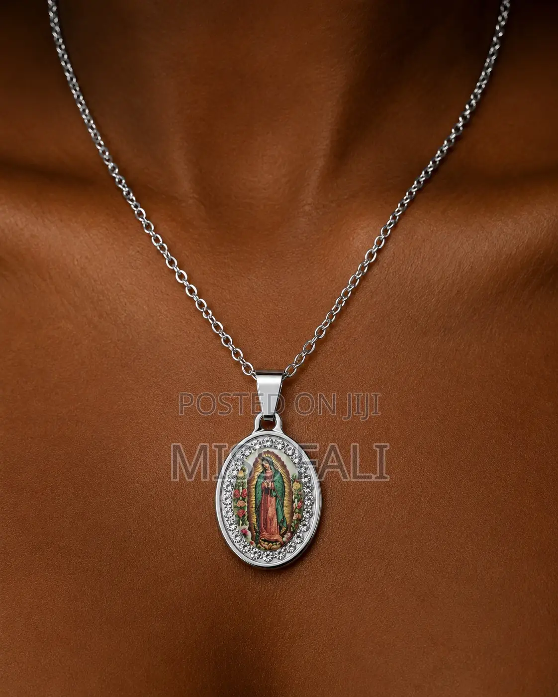 Divine Grace Medallion Necklace