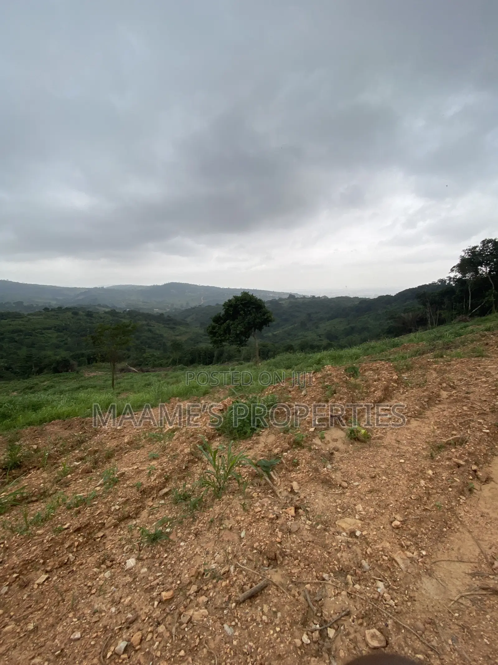 25 Plots of Land at Aburi, Around the Prayer Camp, Per Plot Is 