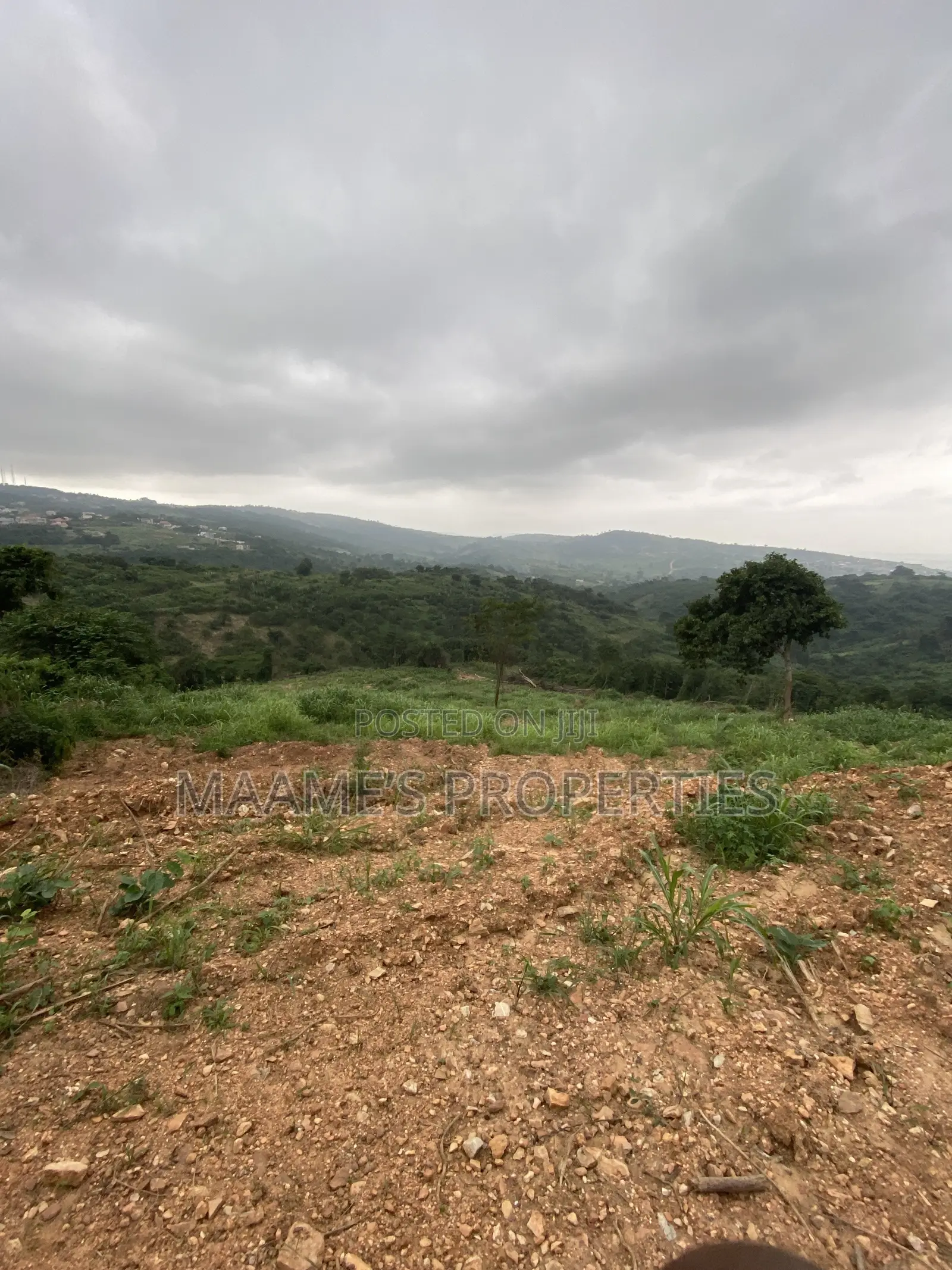 25 Plots of Land at Aburi, Around the Prayer Camp, Per Plot Is 