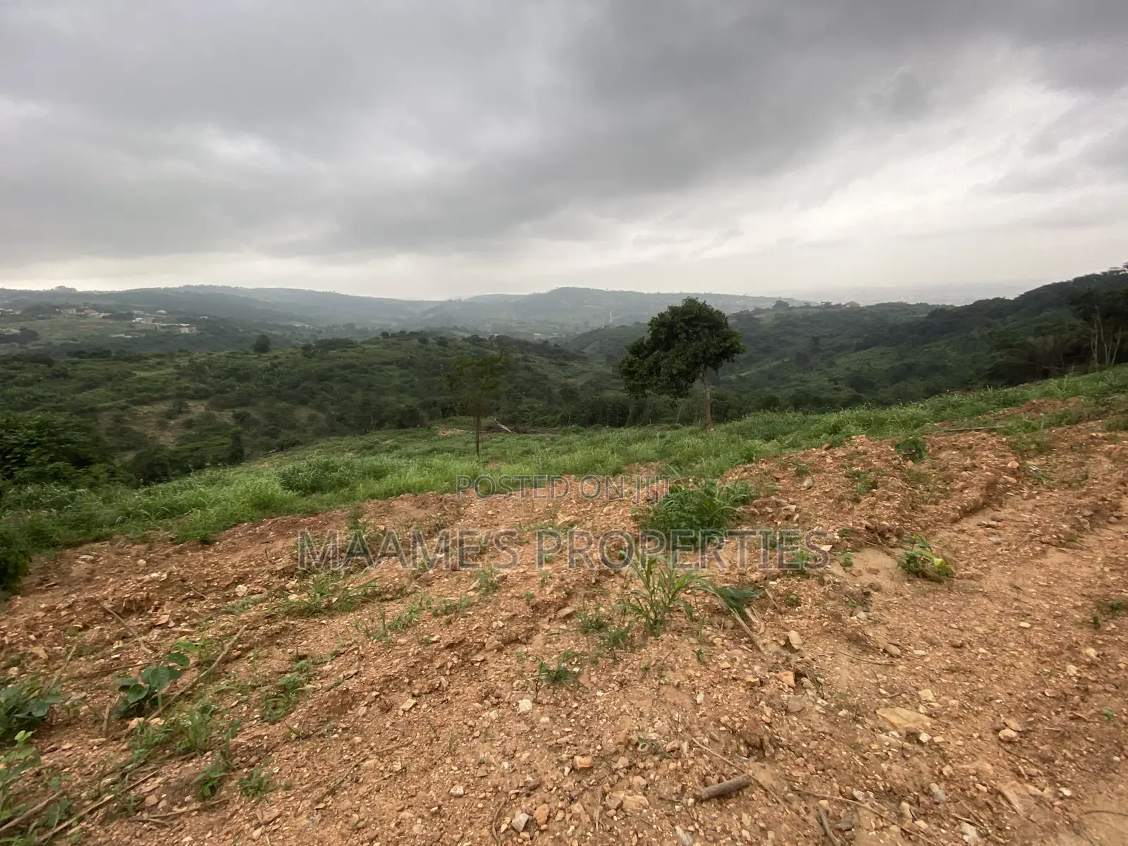 25 Plots of Land at Aburi, Around the Prayer Camp, Per Plot Is 