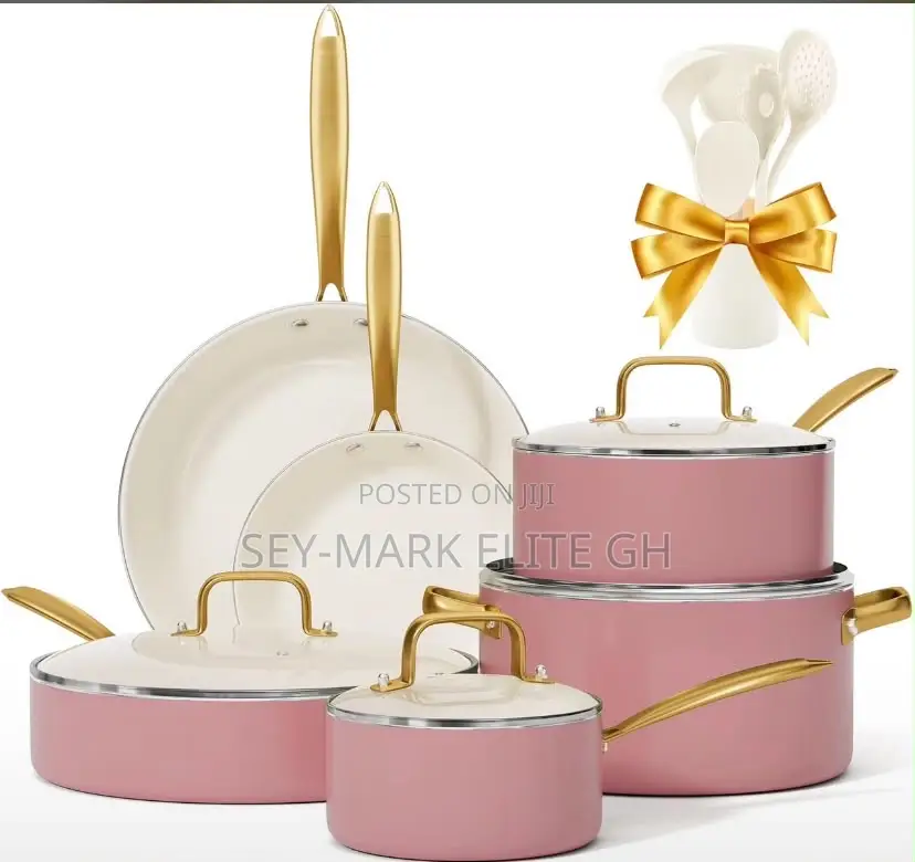 6 Set Premium Ceramic Nonstick Cookware