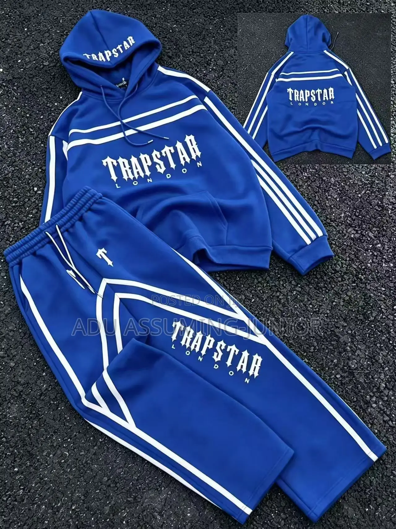 Men’s 2-Piece Tracksuit Set – Hoodie Joggers