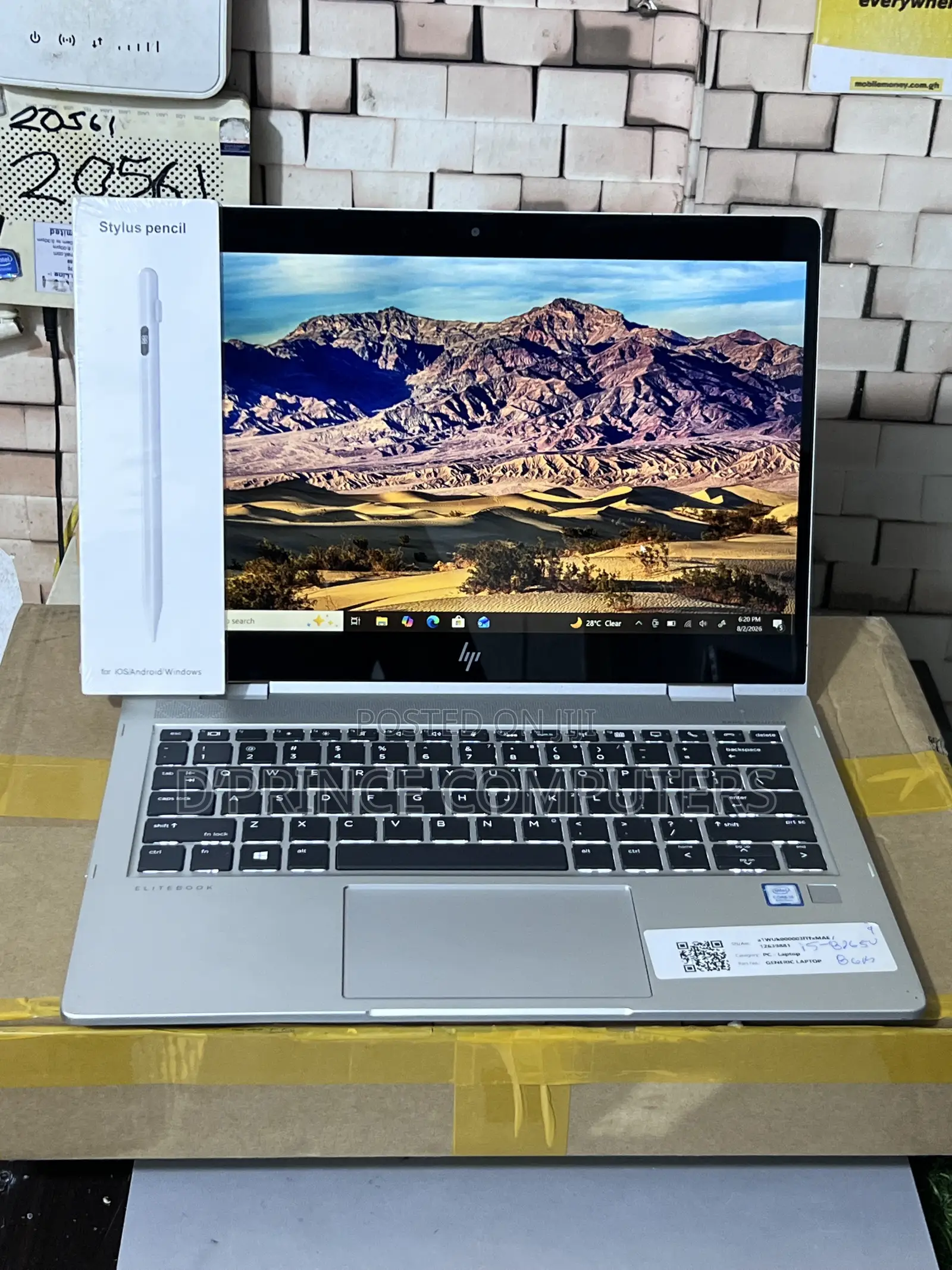 Laptop HP EliteBook x360 830 G6 8GB Intel Core i5 SSD 256GB