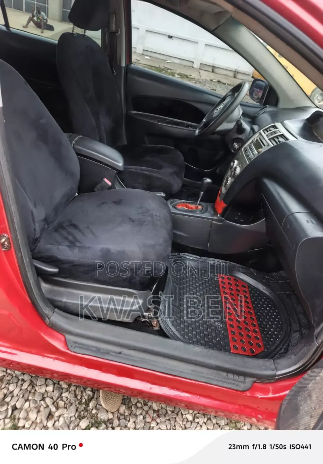 Toyota Yaris 2008 Red