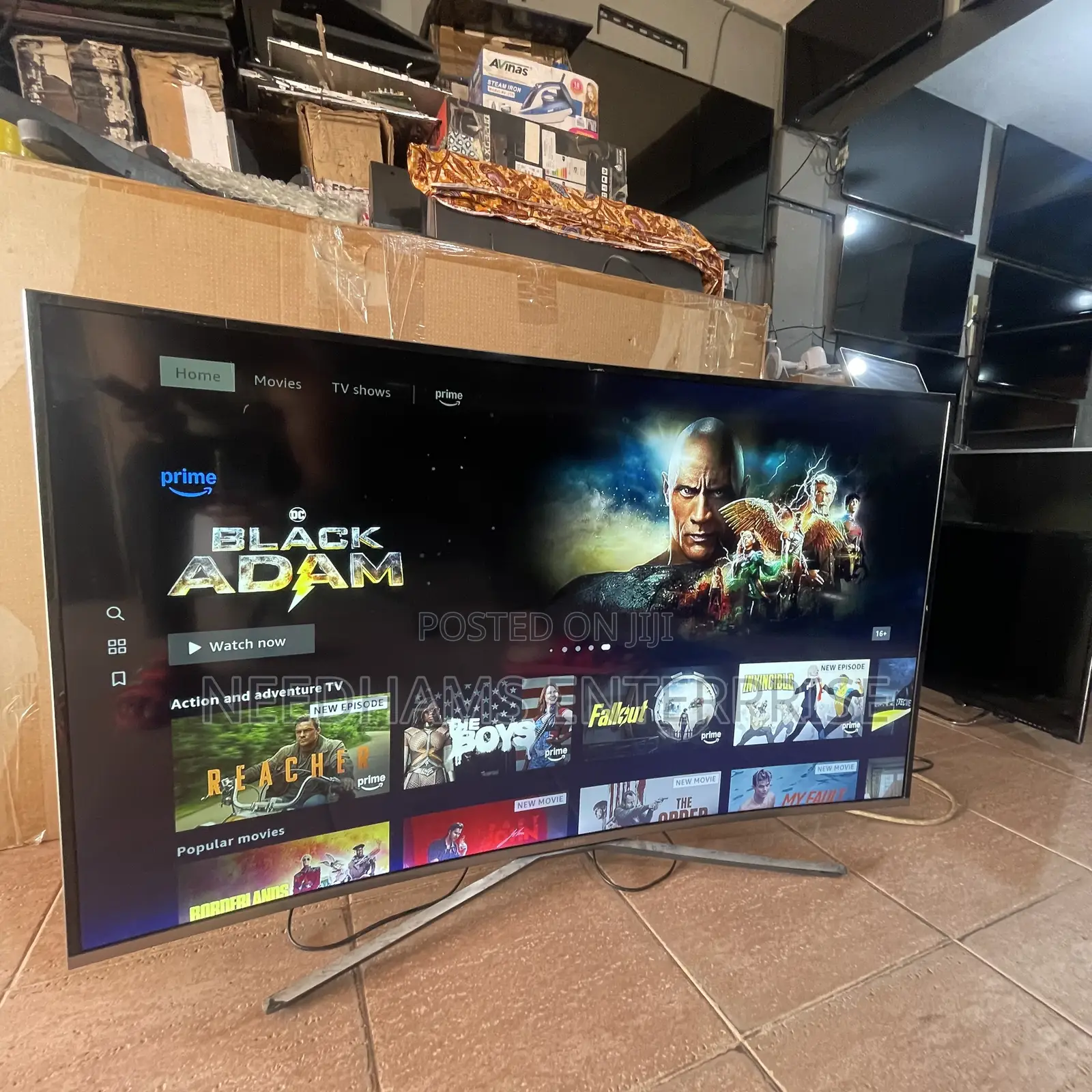 55 Inches Samsung Curved Smart TV