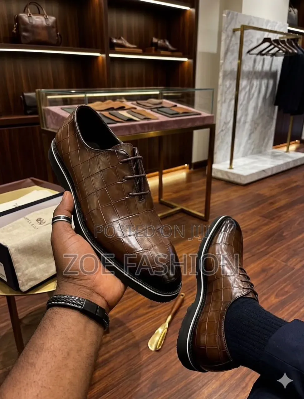Men's Classic Leather Loafers Shoe