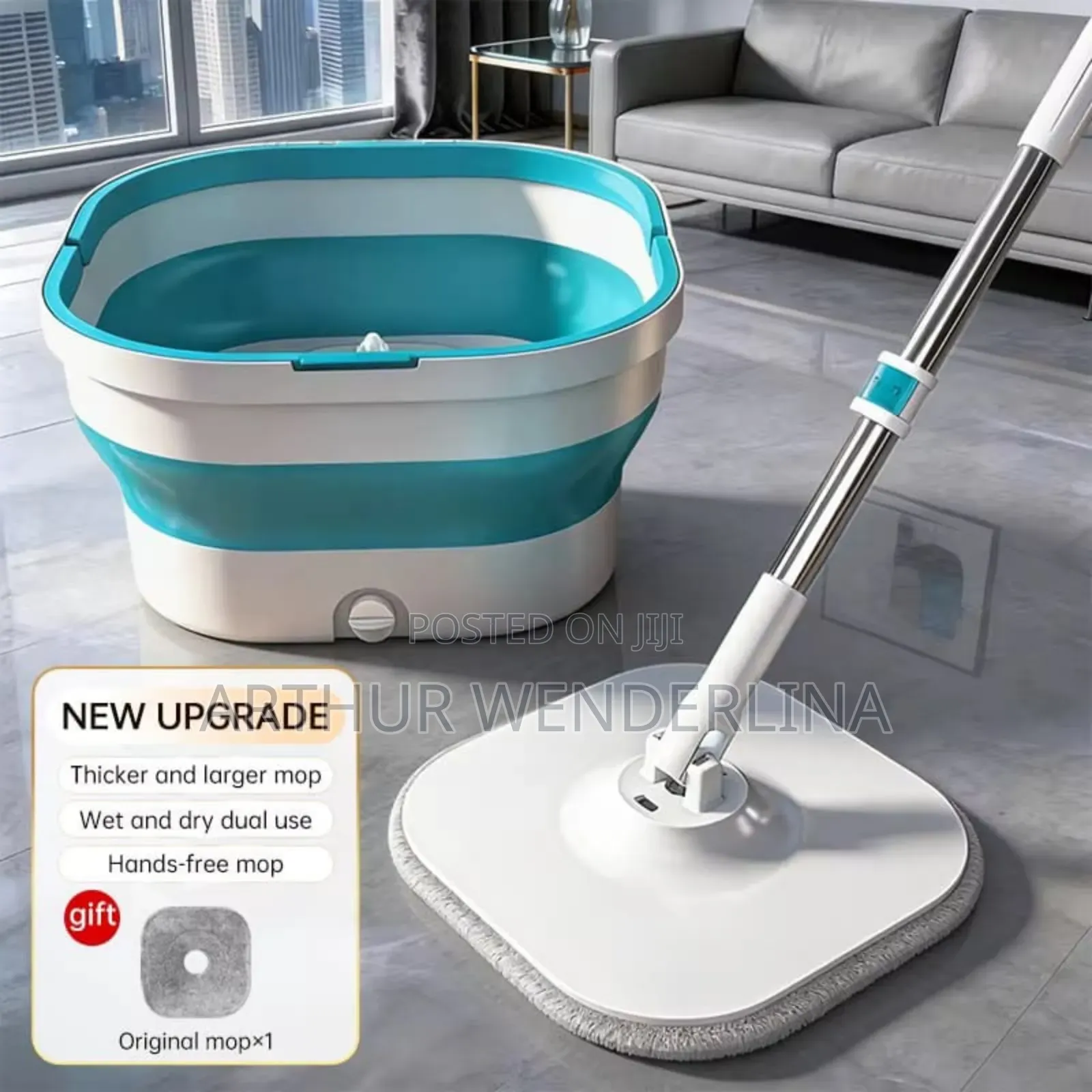 Mop Bucket With Mop