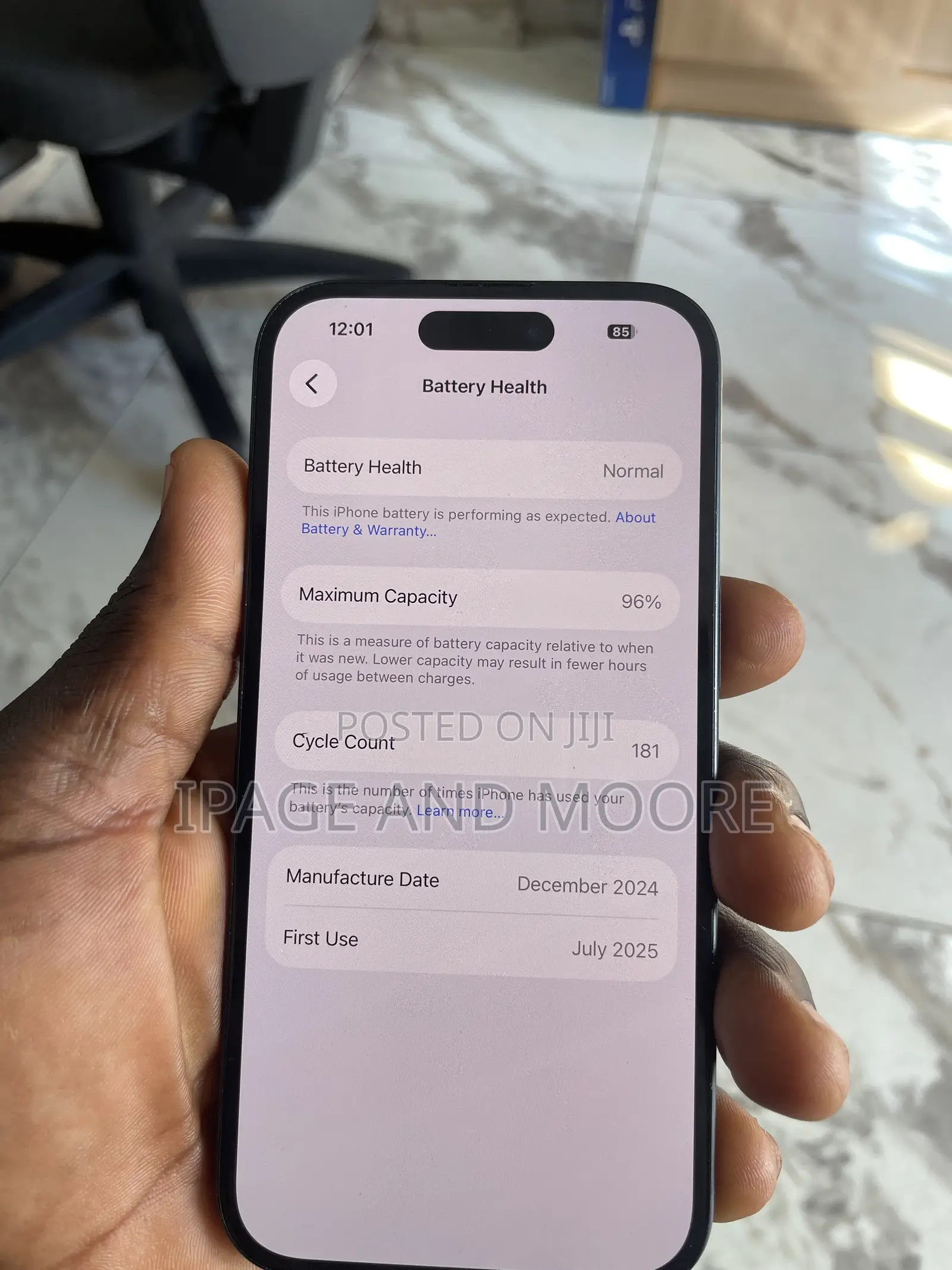 Apple iPhone 15 128 GB Black