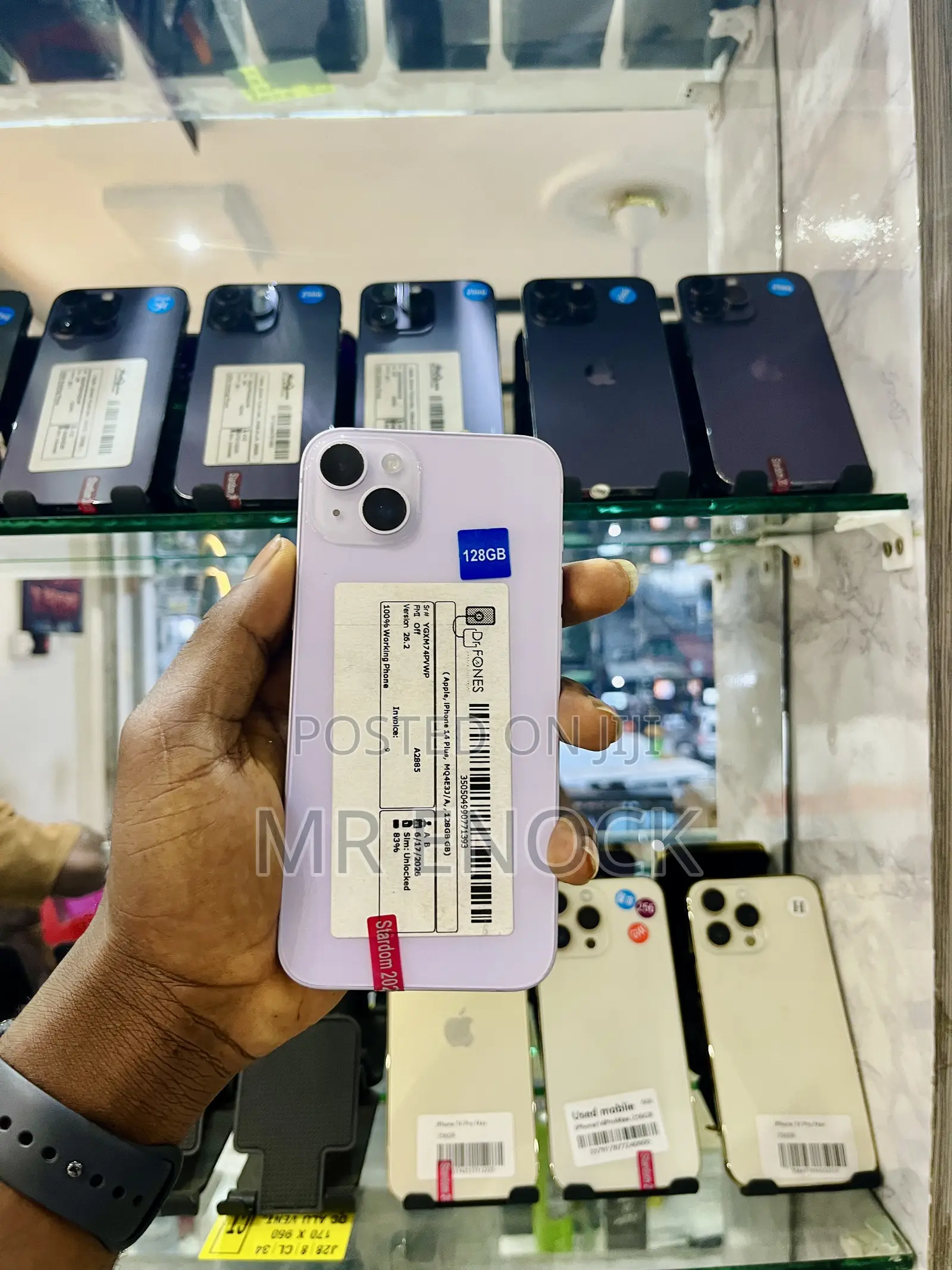 New Apple iPhone 14 Plus 128 GB Purple