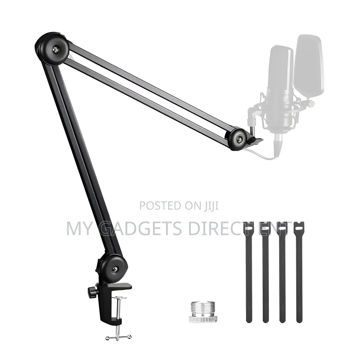 BOYA BY-BA20 Adjustable Microphone Boom Arm Stand – 2kg Load