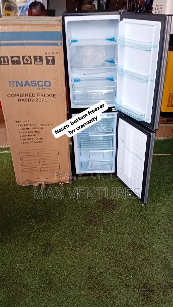NASD2-20FL 158L Double Door Fridge From Nasco 158L