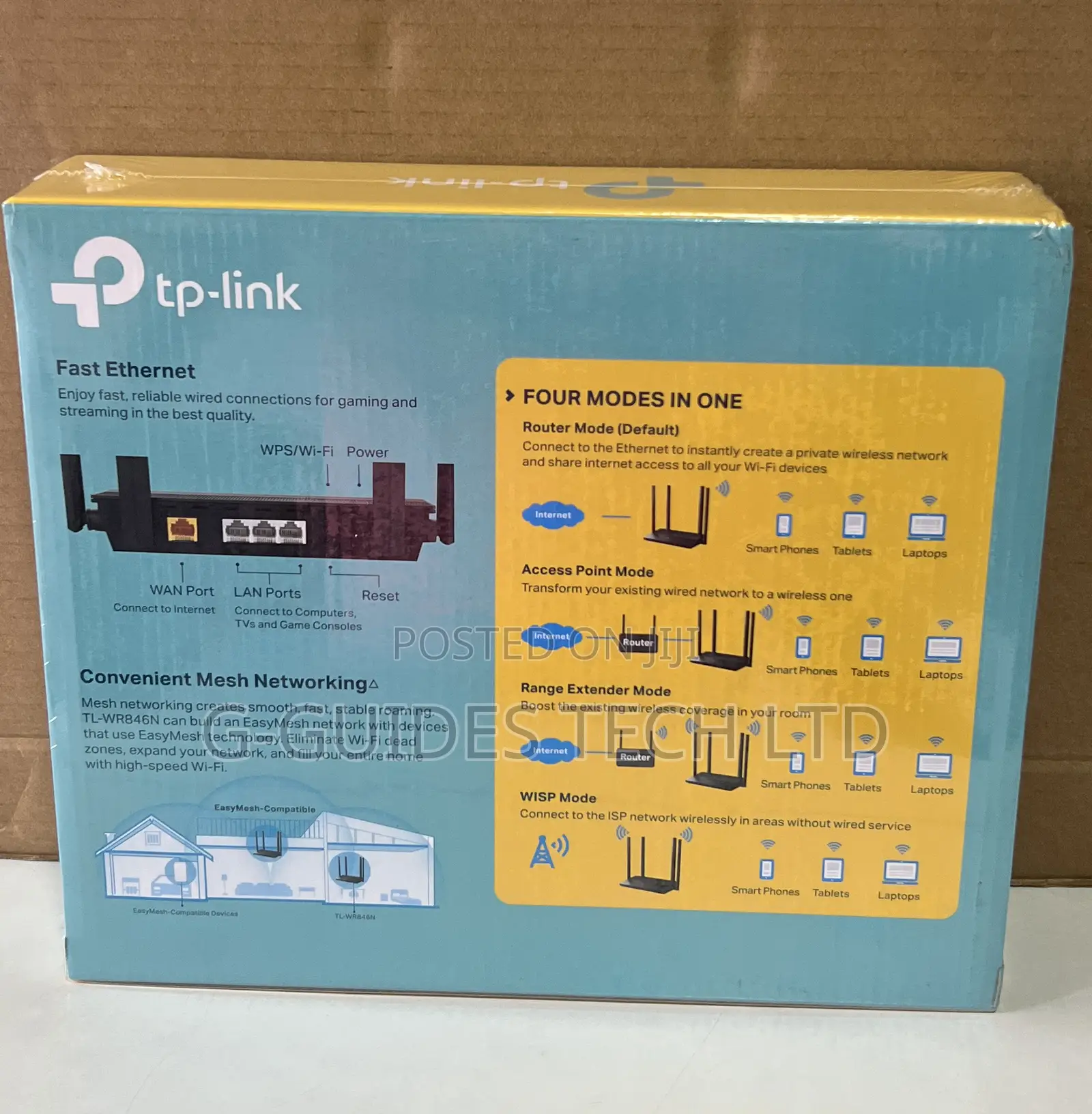 TP-Link 300Mbps Multi-Mode Wi-Fi Router TL-WR846N