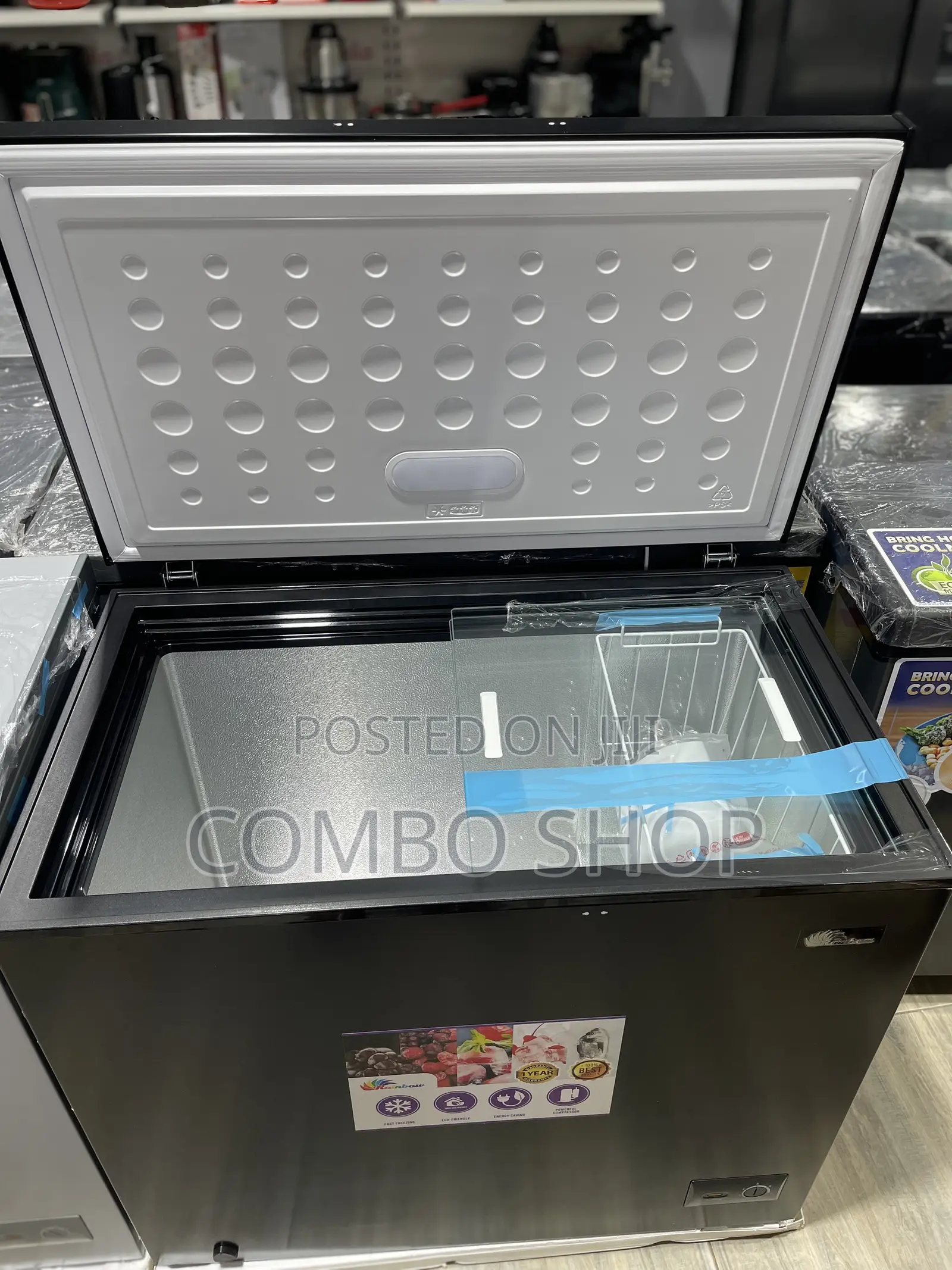 Rainbow Chest Freezer