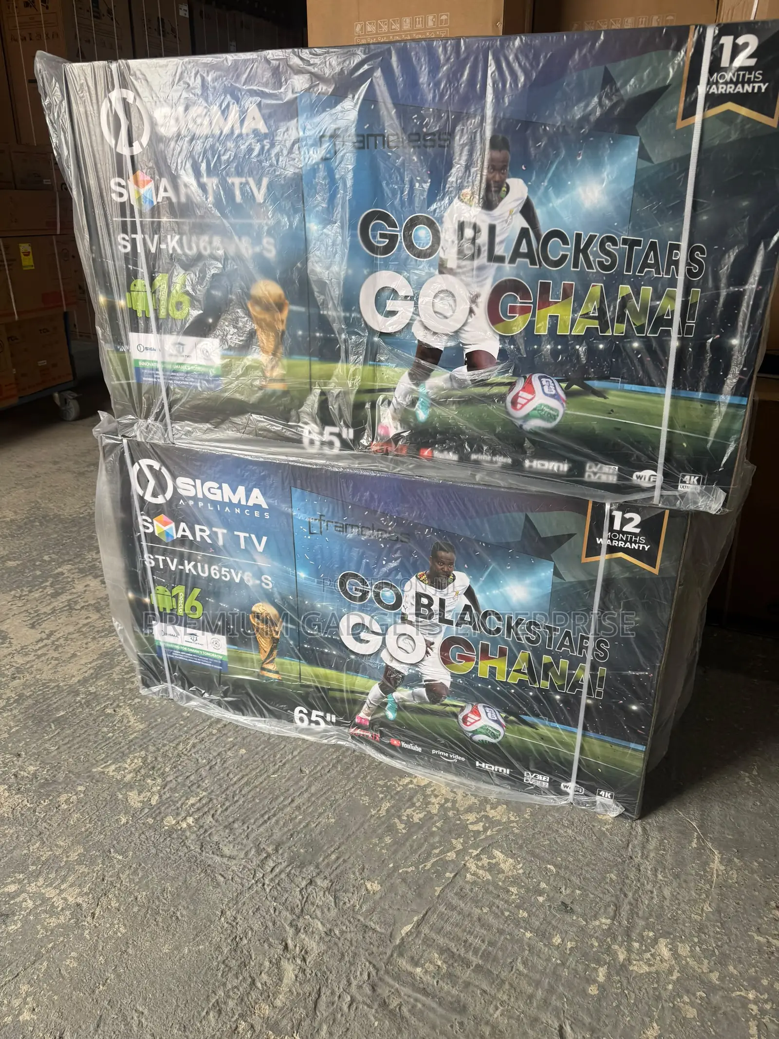 Sigma 2026 World Cup Promo 65" UHD Android 16 Smart TV