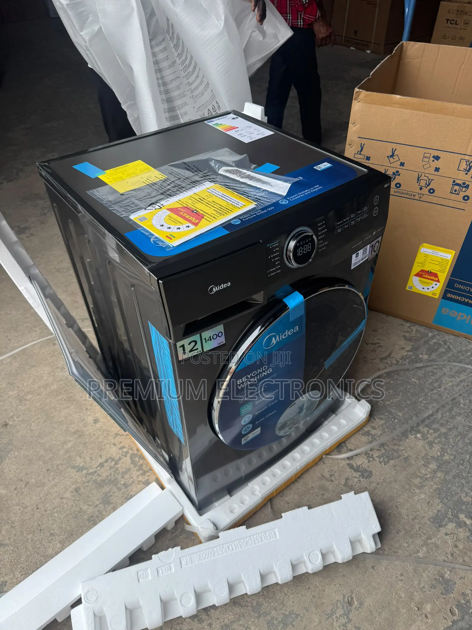 Modern Washing, Done Right, 12kg Smart Midea Mf200w120wb/T