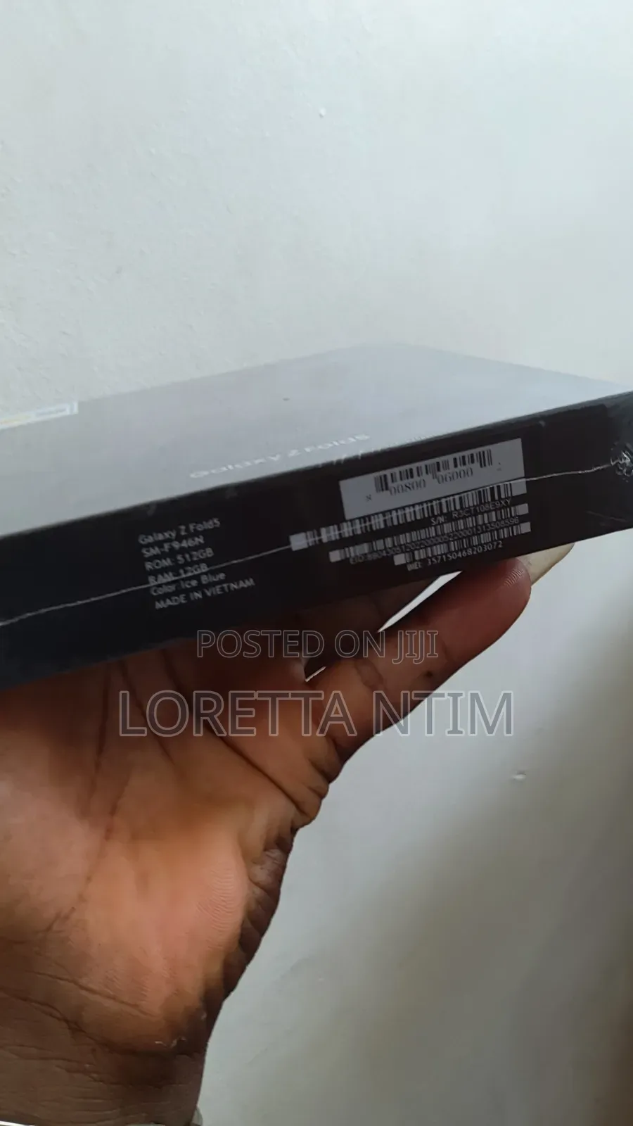 New Samsung Galaxy Fold 5G 512 GB Black