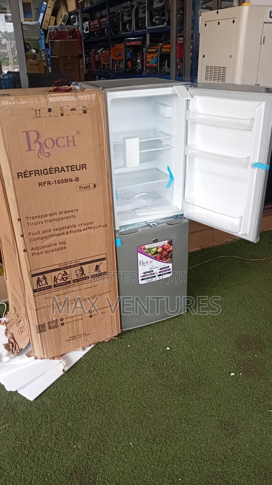 Roch 157L Refrigerator – Smart and Stylish Home Appliance