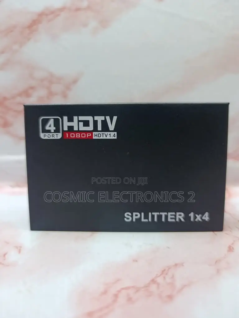 HDTV 1x4 Multi-Display Splitter With 1080P Full HD Support
