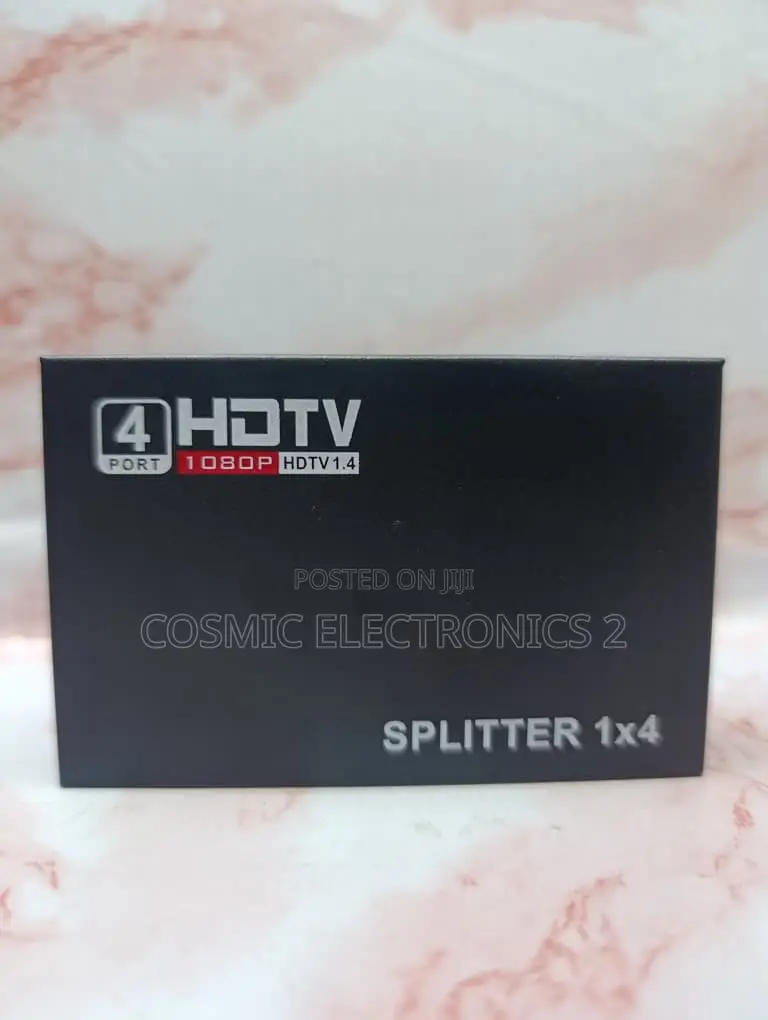 HDTV 1x4 Multi-Display Splitter With 1080P Full HD Support