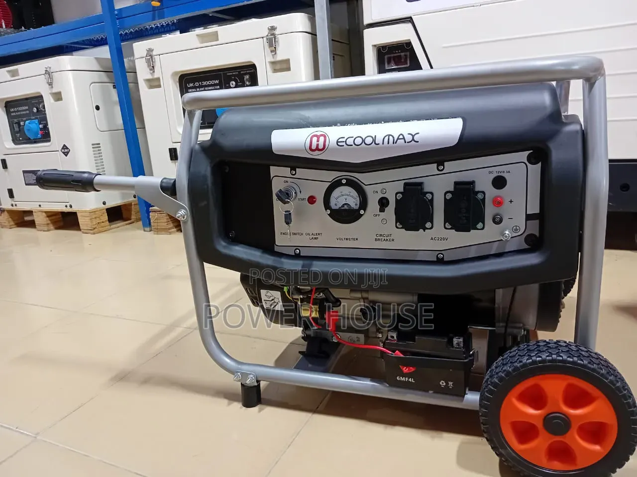Massive ECOOLMAX Petrol Generator – Quality Power Machine