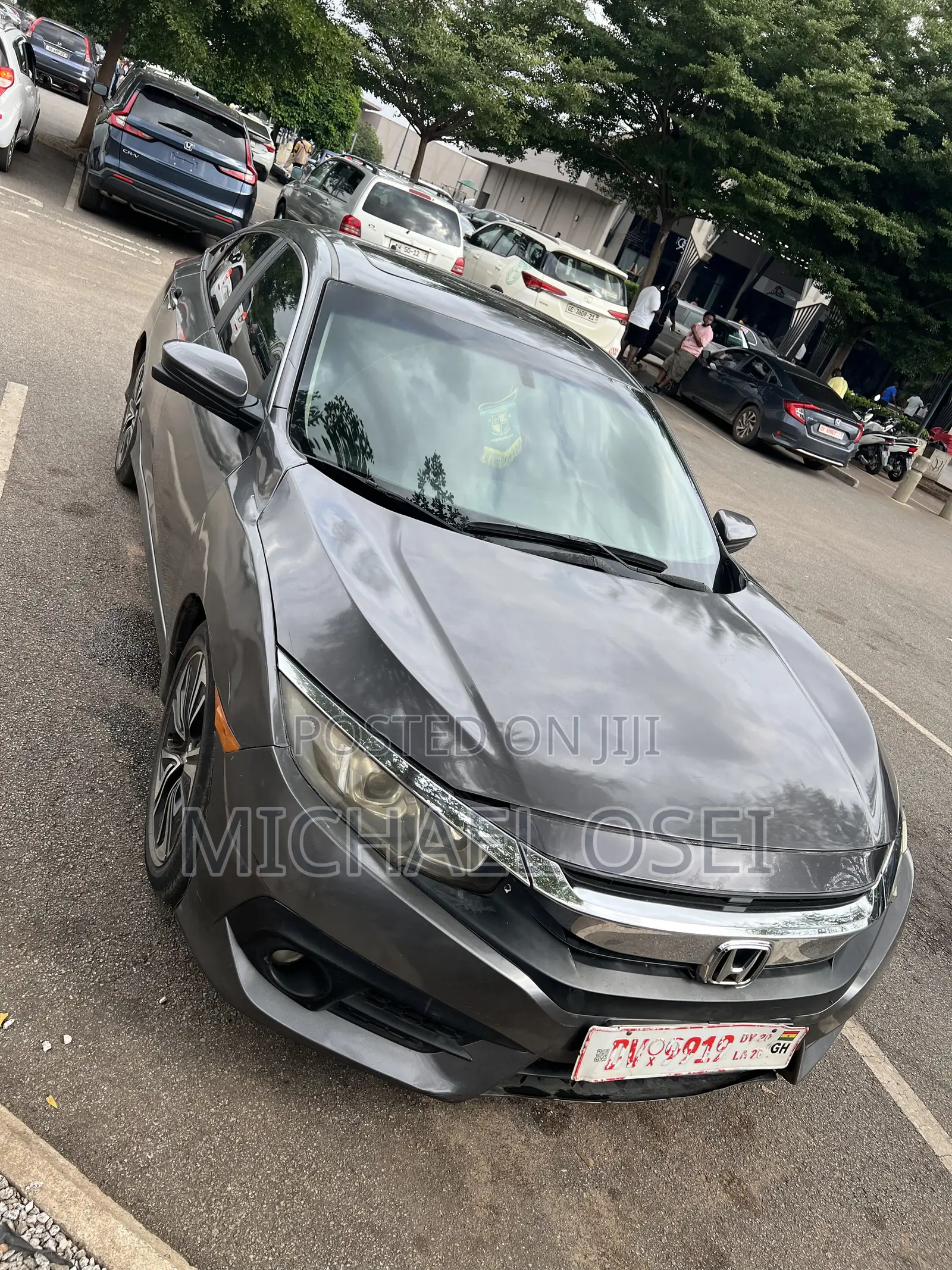 Honda Civic EX-L 4dr Sedan (1.5L 4cyl) 2017 Gray