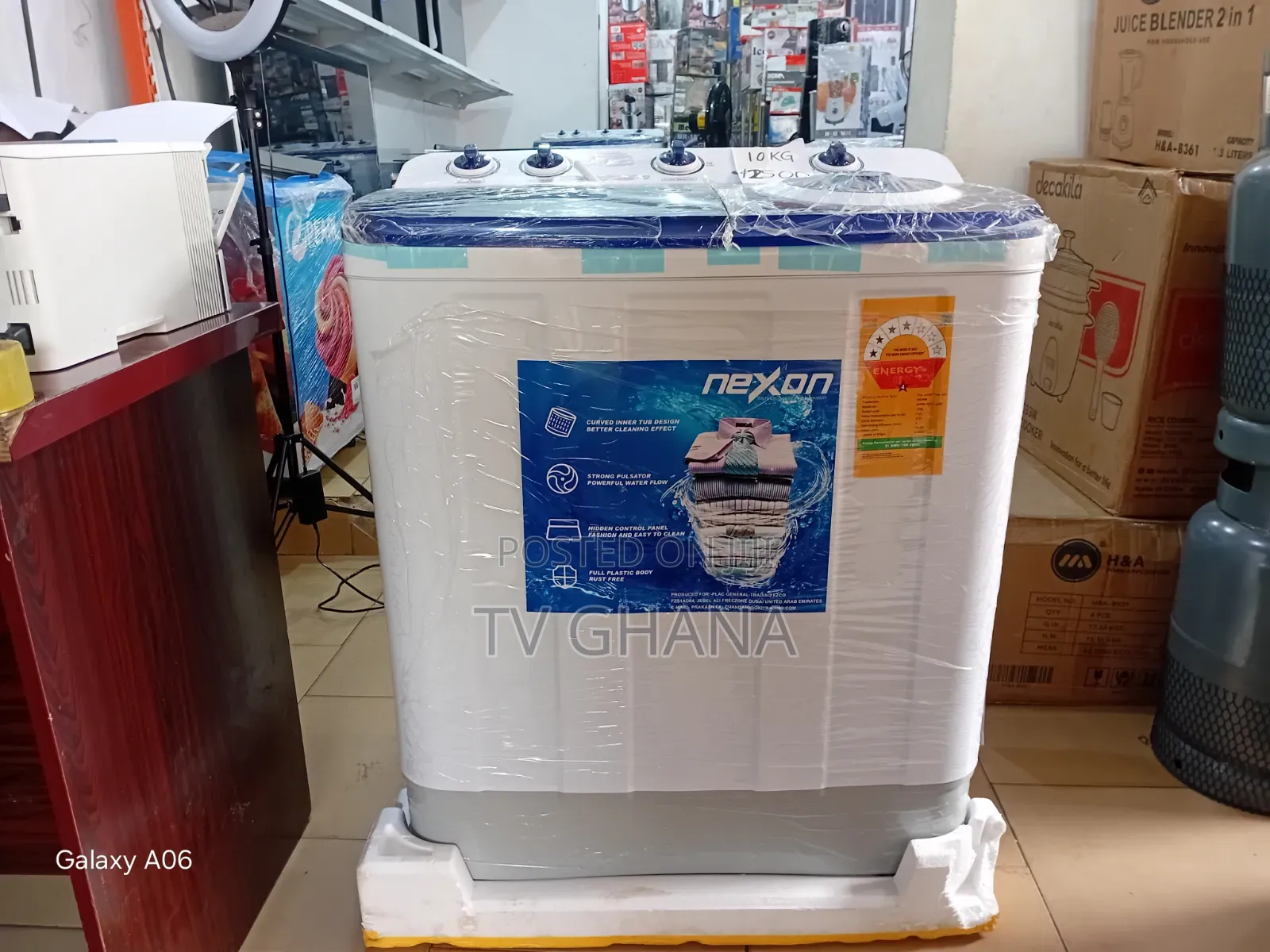 Nexon 10KG Washing Machine – Powerful Efficient Laundry Washer10kg